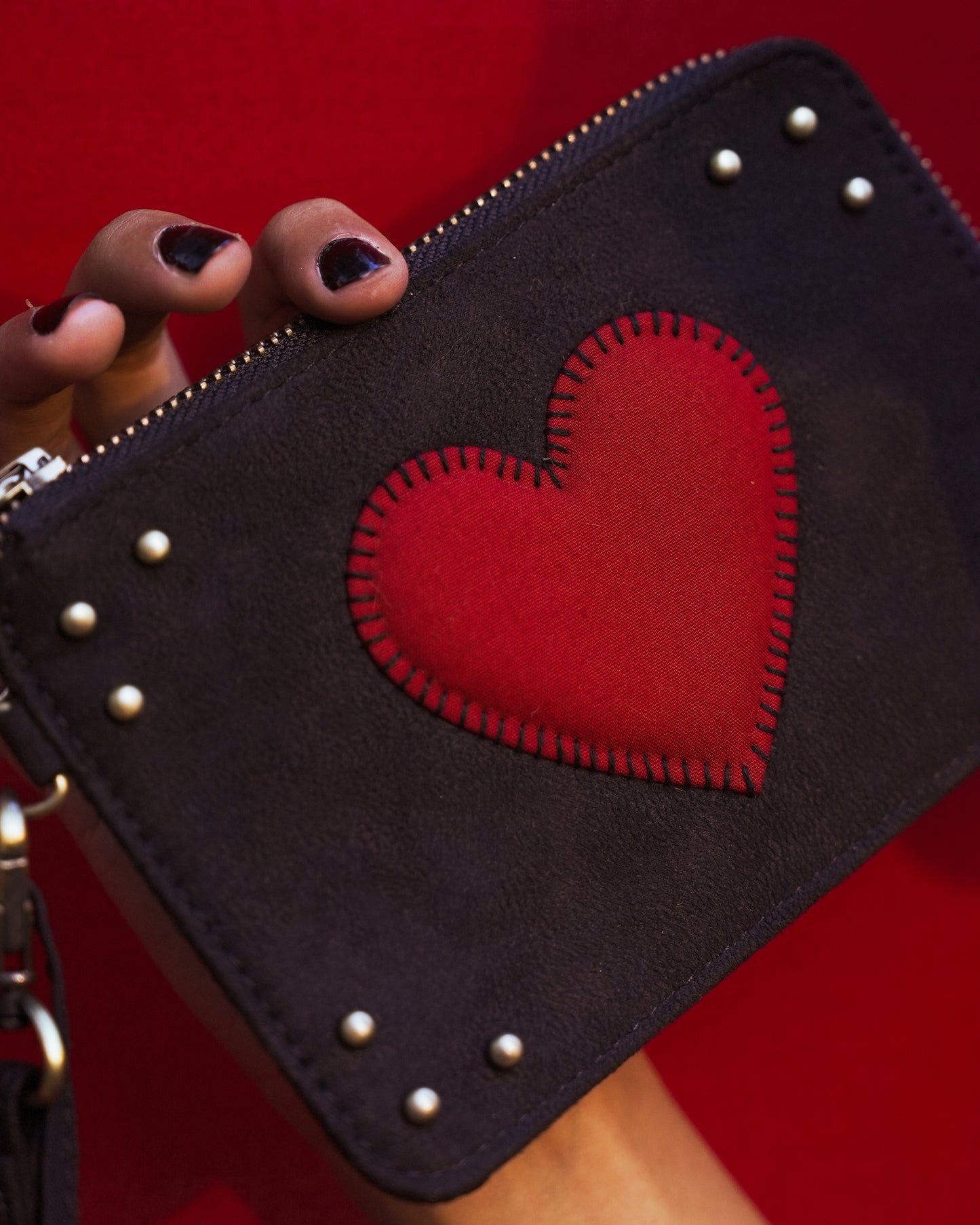 Big Little Heart Wristlet