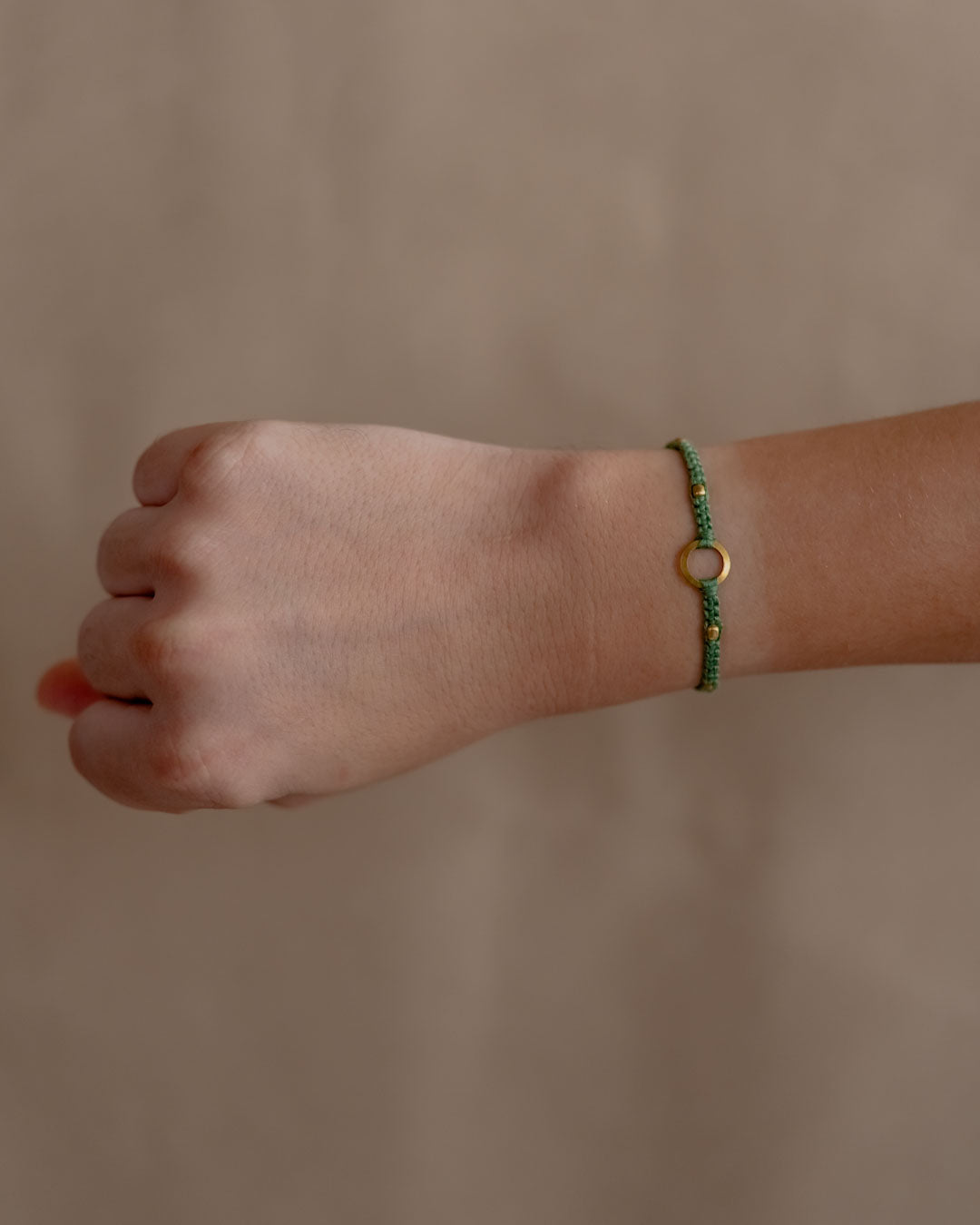 Connection Rakhi ~ Dark & Light Green (Set of 2)