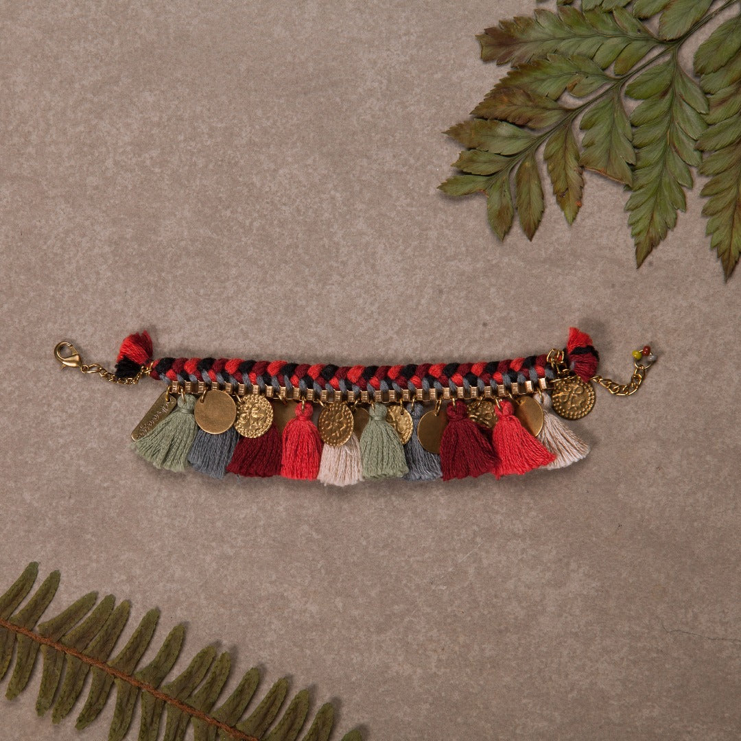 Budhha Tassel Bracelet