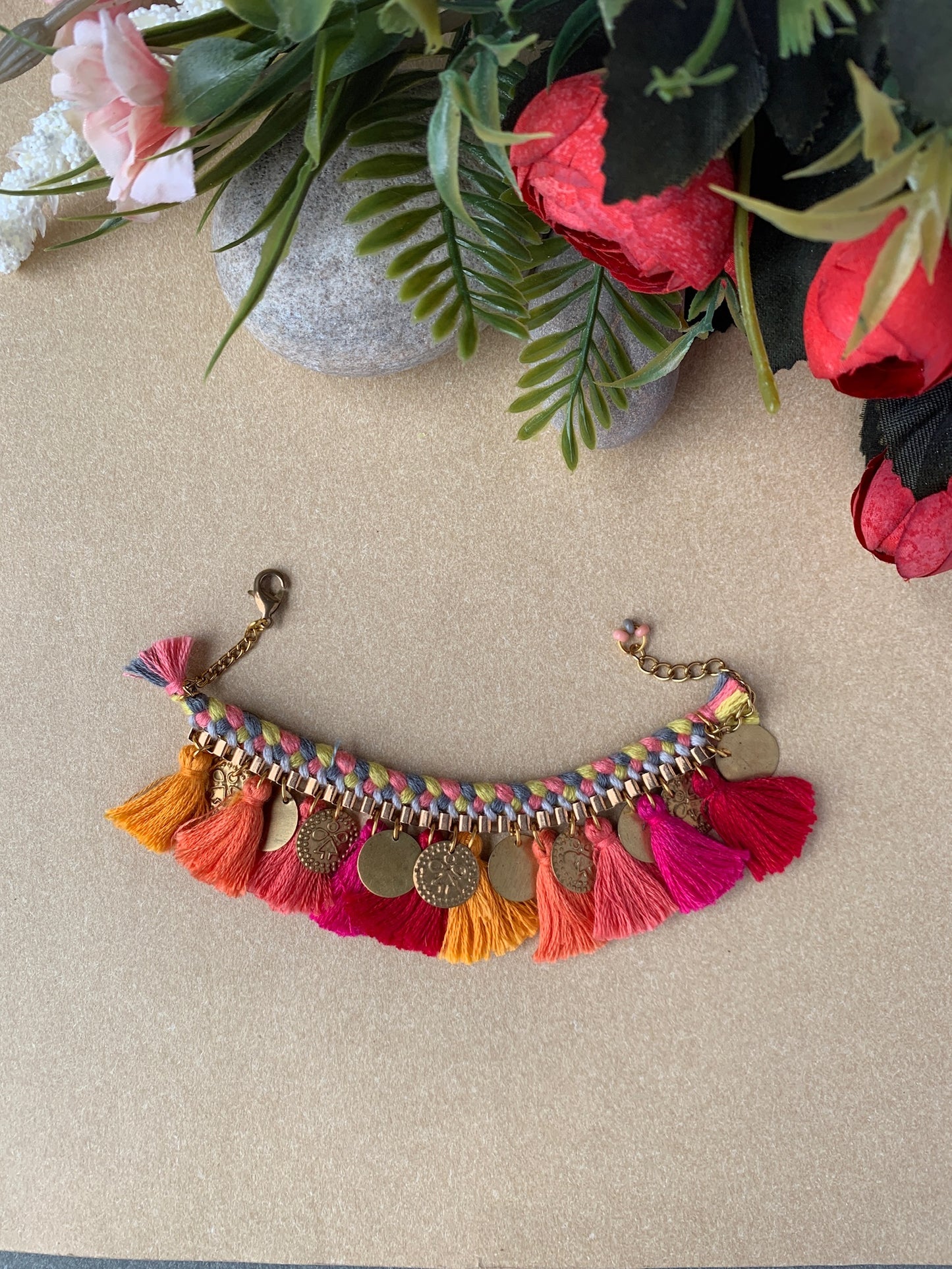 Sunset Tassel Bracelet