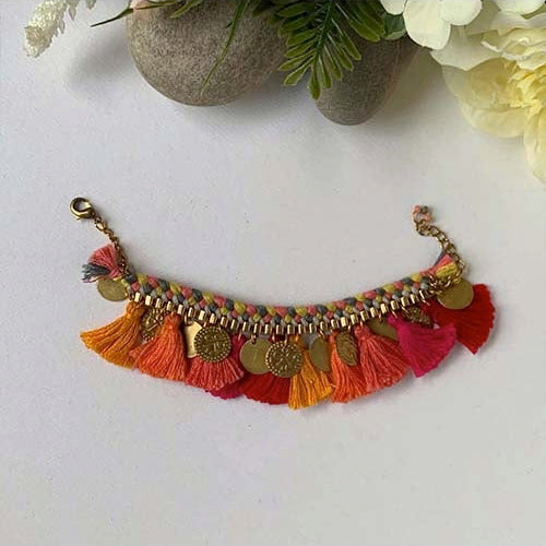 Sunset Tassel Bracelet