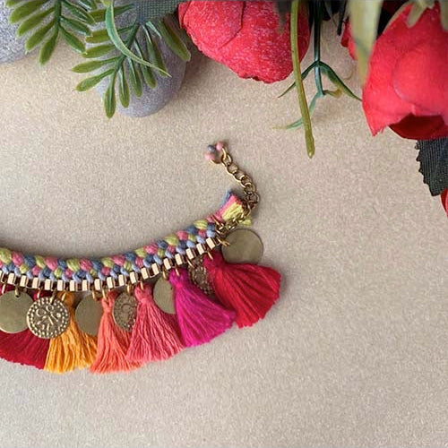 Sunset Tassel Bracelet