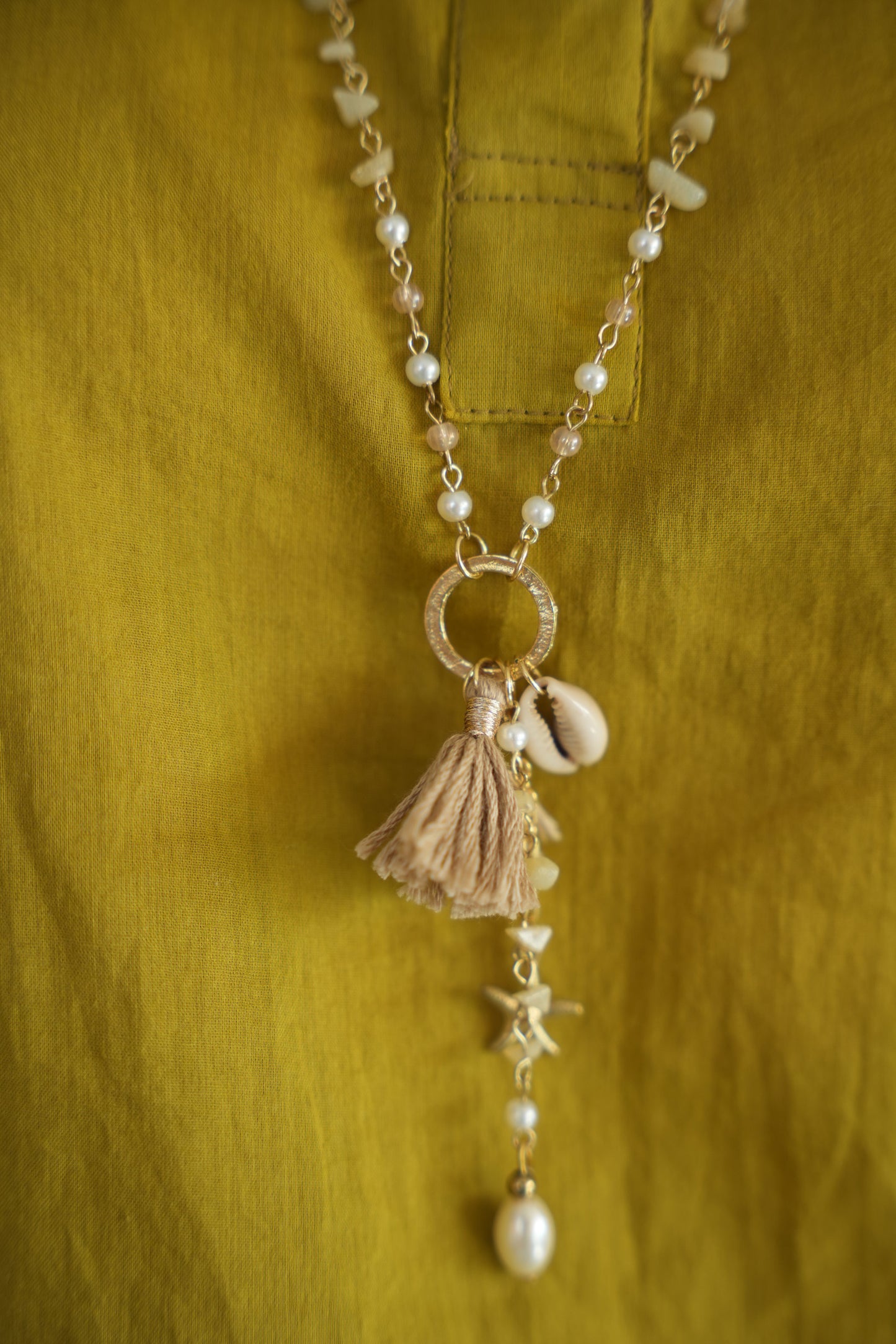 Shell Seeker Long Necklace
