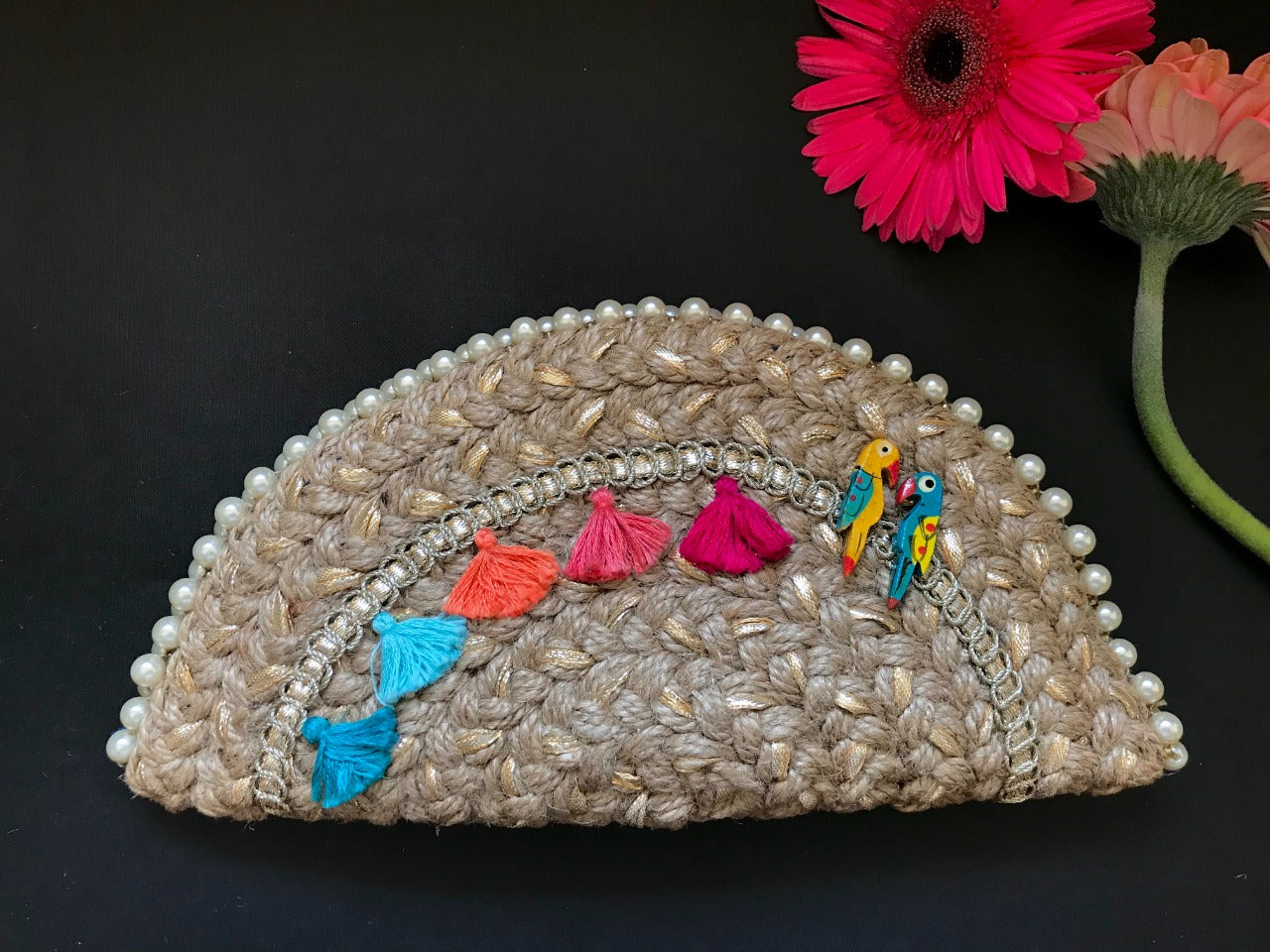 Tota Tassel Half-moon
