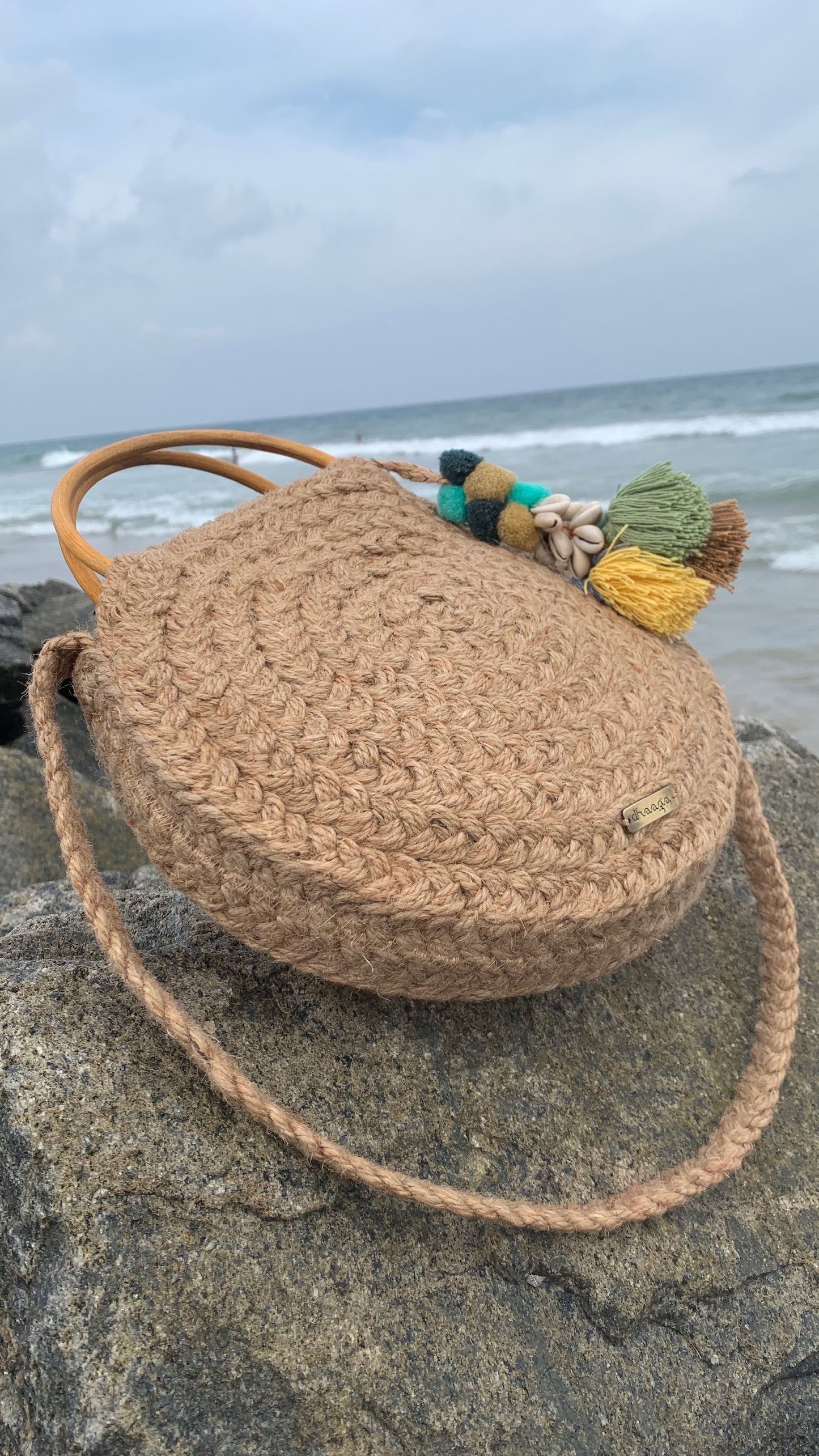 All Natural Aztec Sun Bag