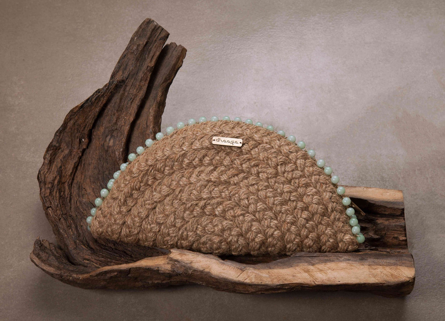 Pastel Half Moon Clutch Bag