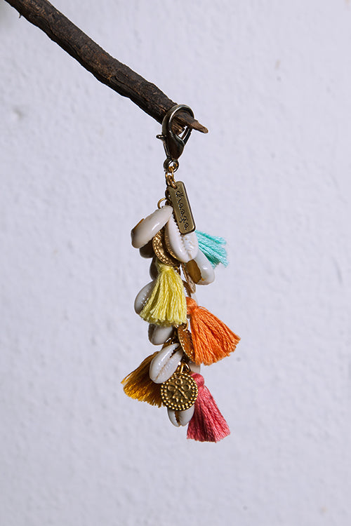 Light Shell Coin Keycharm