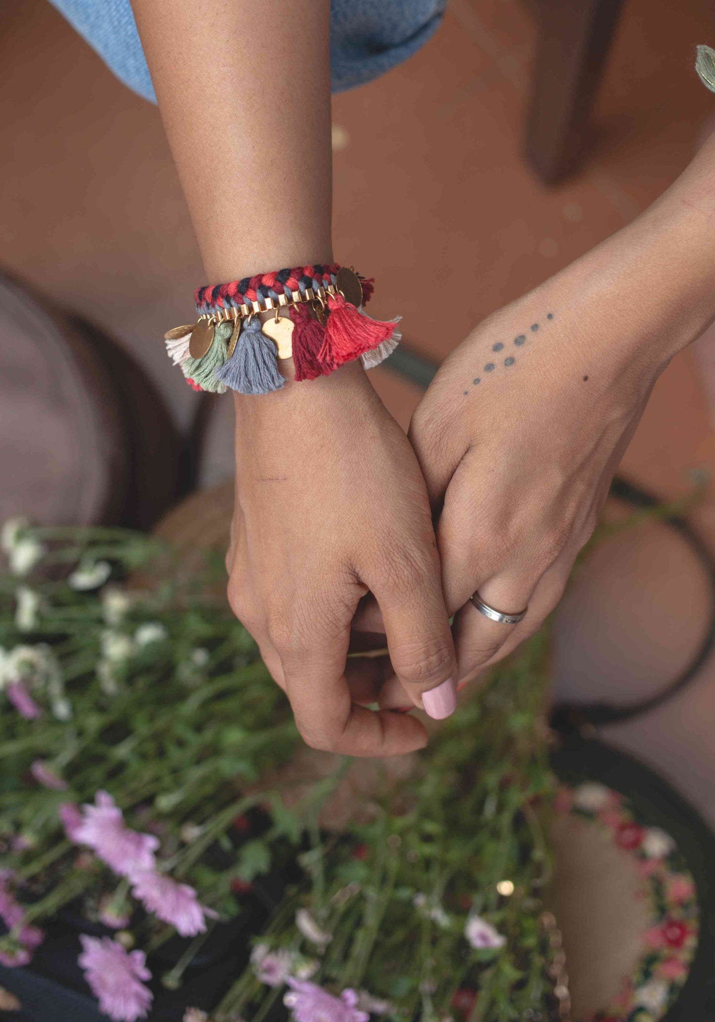 Budhha Tassel Bracelet