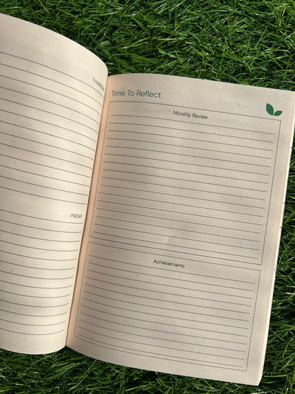 Blossom Journal & Planner 2026 Hand-Embroidered