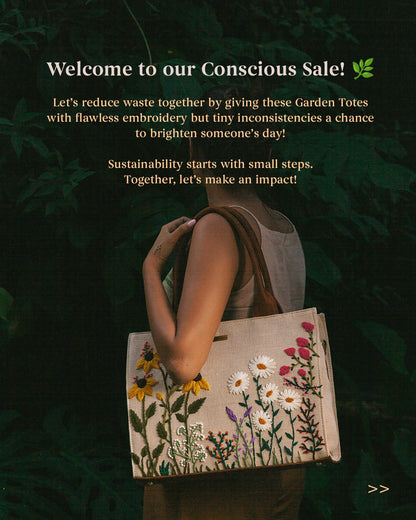Conscious Sale ~ Garden Tote Bag