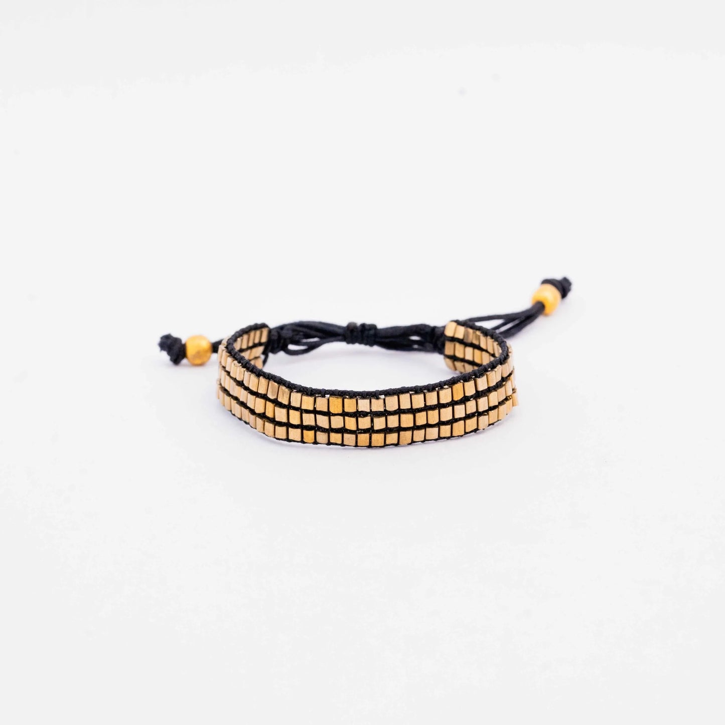 Triple Golden Band Bracelet