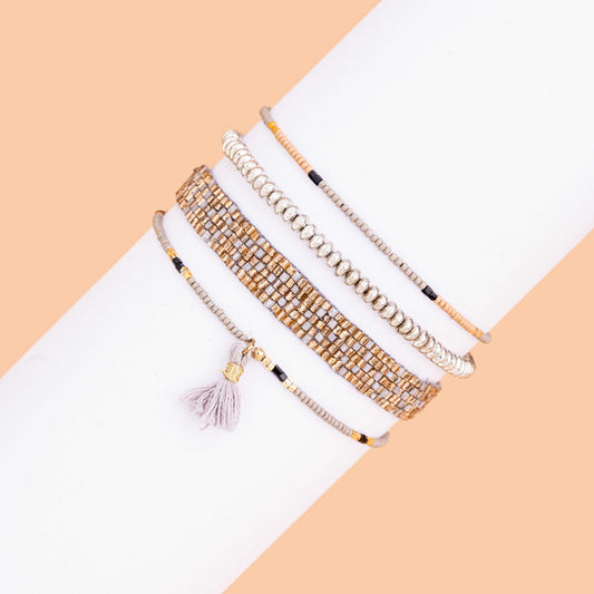 Glimmer Bracelet Stack