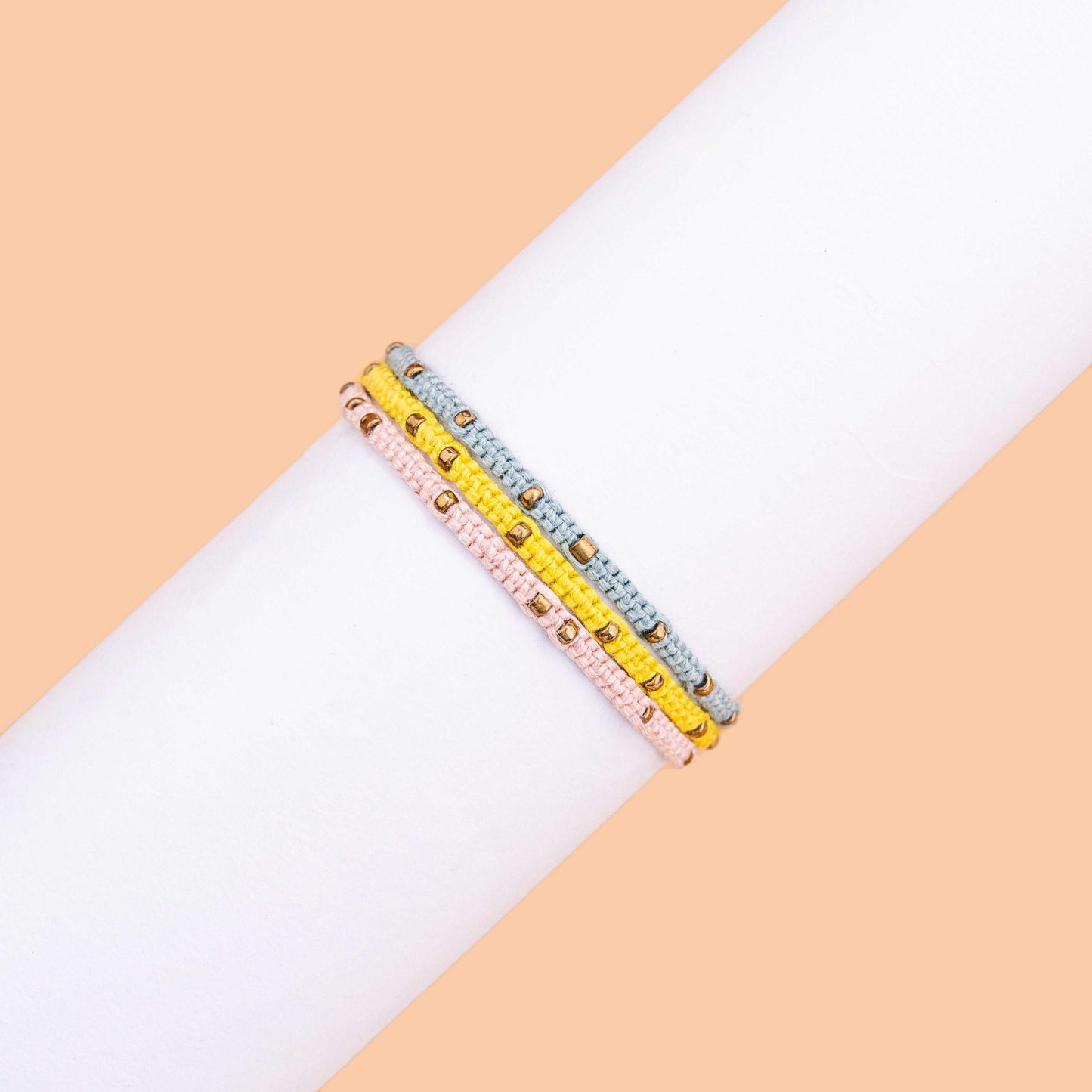 Cotton candy bracelet