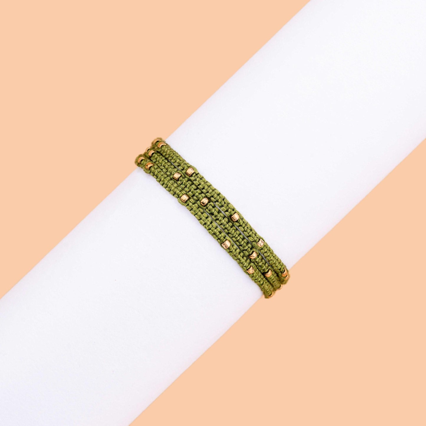 Golden Olive bracelet