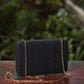 Pink Buttercups Black Box Clutch