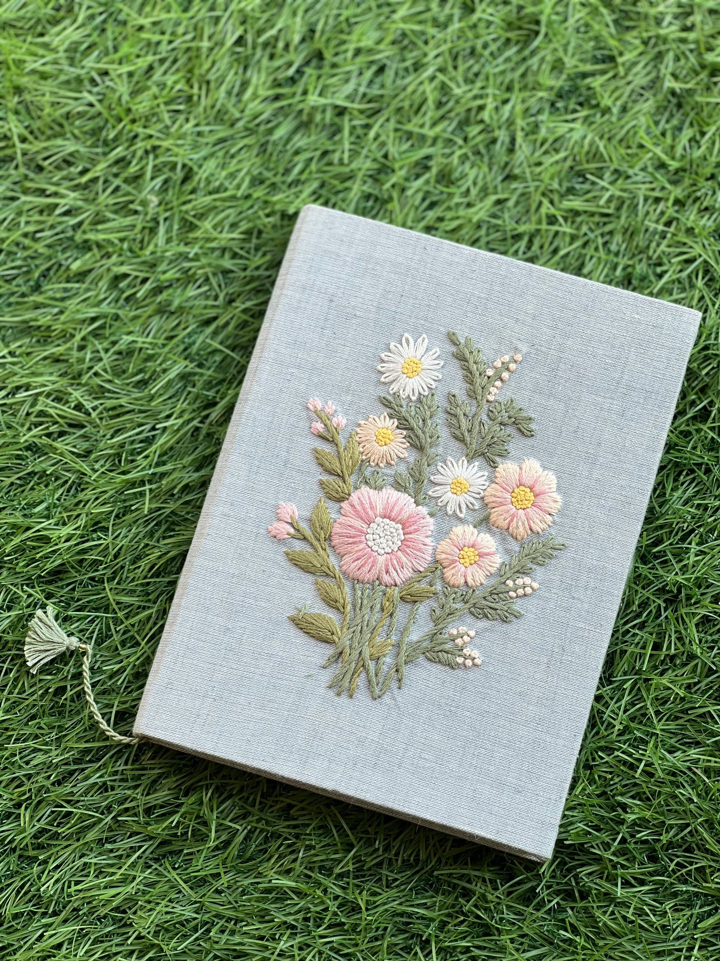 Blossom Journal & Planner 2026 Hand-Embroidered