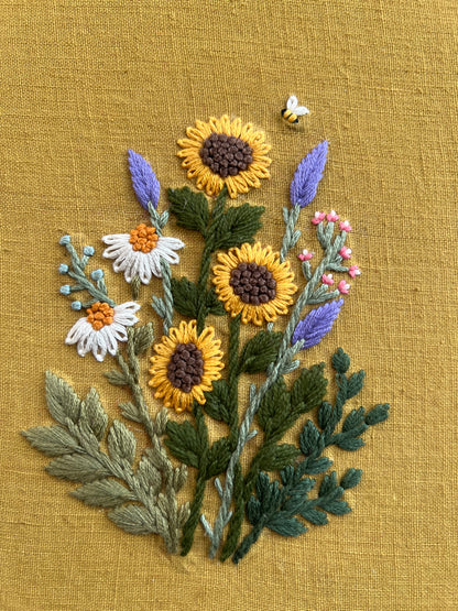 Blossom Journal & Planner 2026 Hand-Embroidered