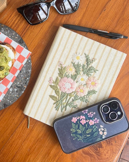 Blossom Journal & Planner 2026 Hand-Embroidered