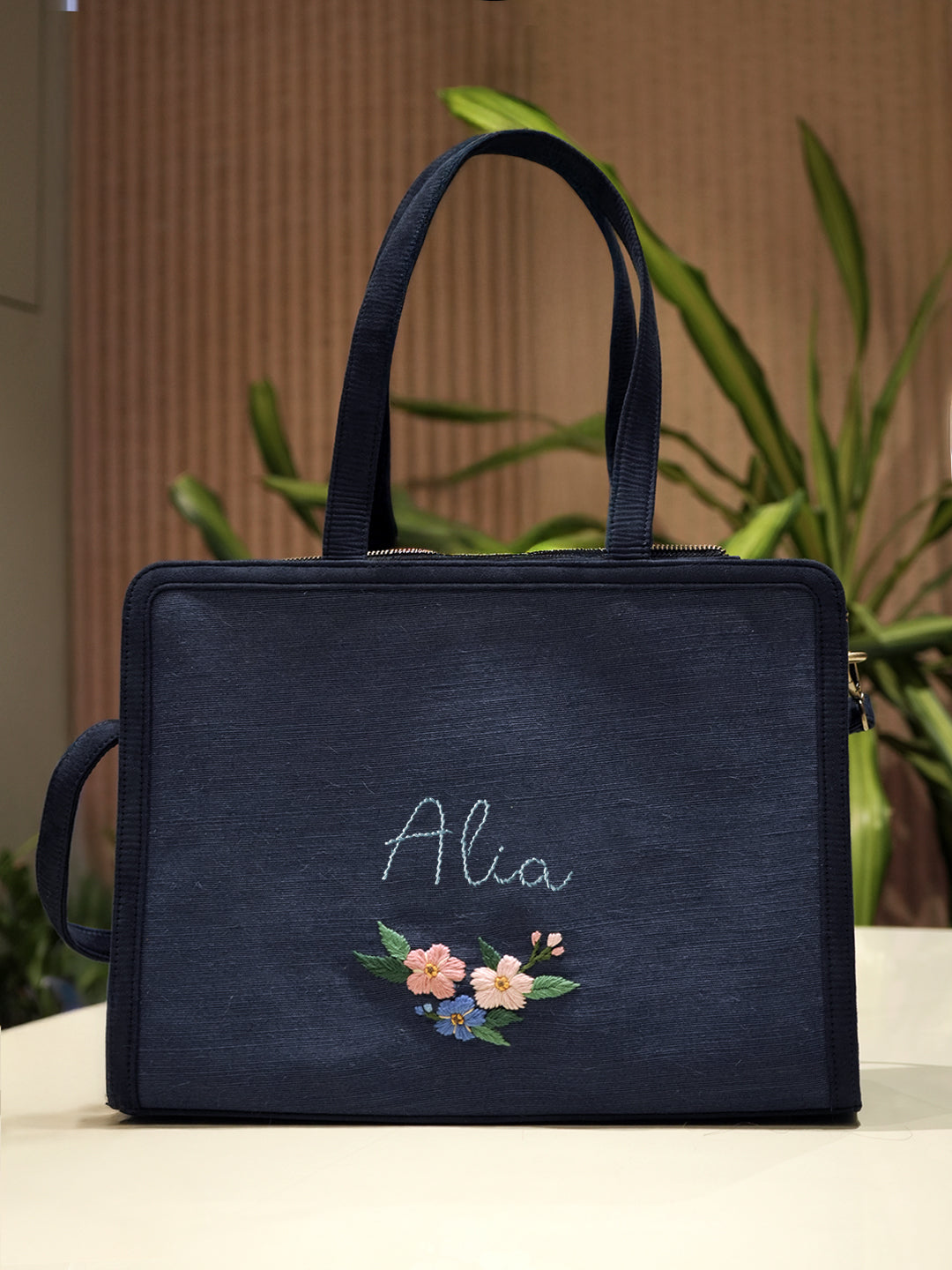 Forget Me Not Work Tote Bag