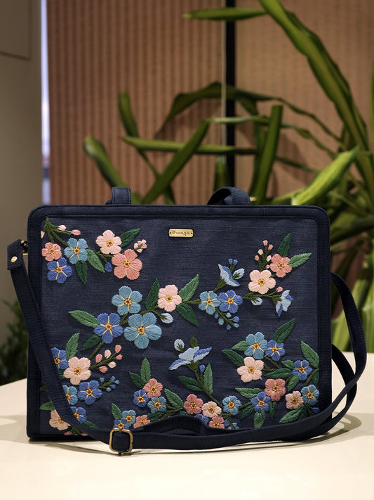 Forget Me Not Work Tote Bag