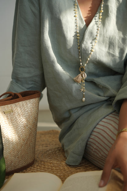Shell Seeker Long Necklace