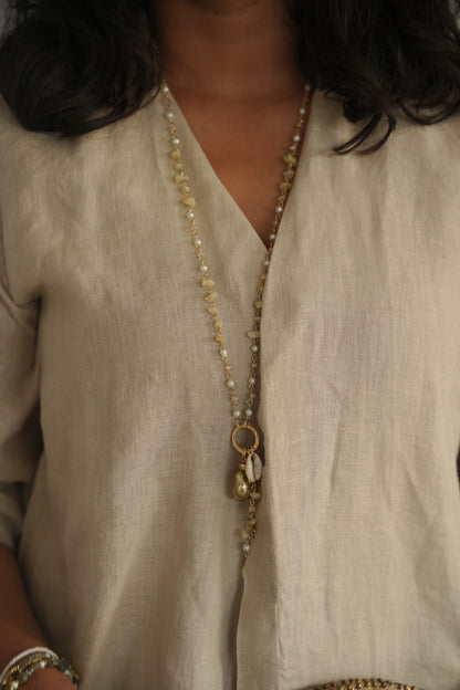 Shell Seeker Long Necklace