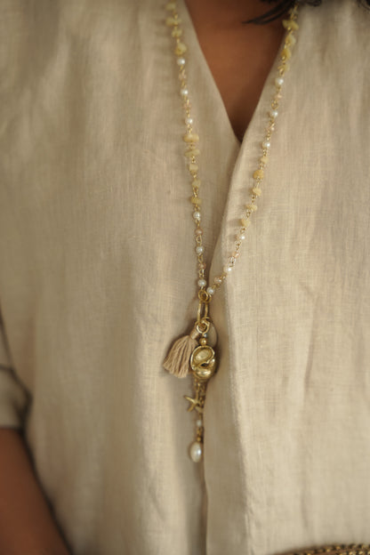 Shell Seeker Long Necklace