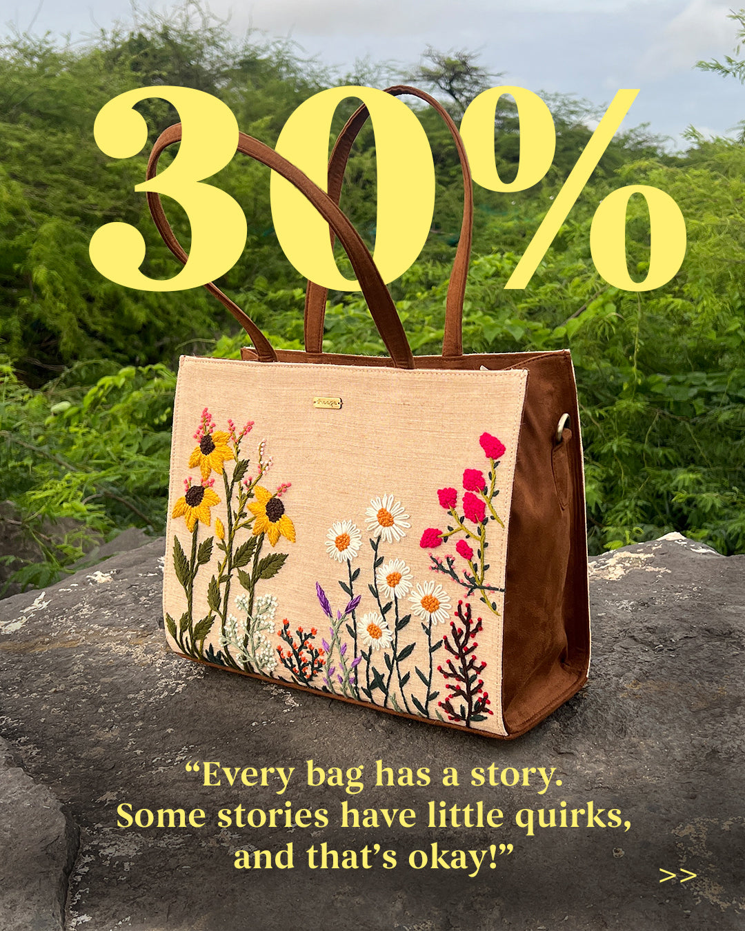 Conscious Sale ~ Garden Tote Bag