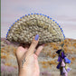 Mini Half Moon ~ Lavender Bling Bag With Keychain