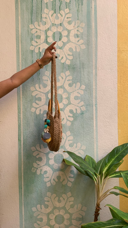 All Natural Aztec Sun Bag
